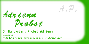 adrienn probst business card